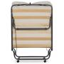 Linon Home Dcor Linon Memory Foam Luxor Folding Bed, Single, Beige