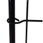Zippity Outdoor Products WF29001 Garden Metal Fence, 5 Panels, Black