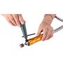 VOTOER 1/4HP Rotary Tool Flex Shaft Hanging Grinder Carver Electric Multi-function Metalworking Tools Repair Kit, Foot Pedal Control, 780W Strong Power, Metal Flexible Shaft, 23000 RPM