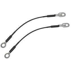 X AUTOHAUX Truck Tailgate Lift Support Cables for Chevy for GMC 1500 2500 3500 88-00 2 Pcs