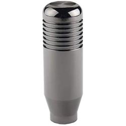 DEWHEL 5 6 Speed Manual Shift Knob M10x1.25 Screw On Aluminum (Gunmetal)