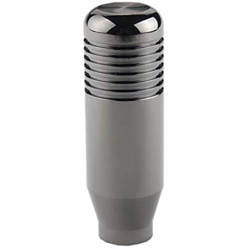 DEWHEL 5 6 Speed Manual Shift Knob M10x1.25 Screw On Aluminum (Gunmetal)