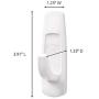 Command Large Utility Hooks, White, Ships in Own Container