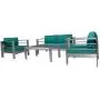 Kinsunny 4pcs Outdoor Patio Furniture Set Shore Aluminum Sectional Sofa Metal Conversation Set with Coffee Table Kinsunny 4pcs Outdoor Patio Furniture Set Shore Aluminum Sectional Sofa Metal Conversation Set with Coffee Table