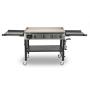 PIT BOSS PB757GD 4 Burner LP Gas Griddle, 4. 7mm Thick pre-Seasoned top, Black