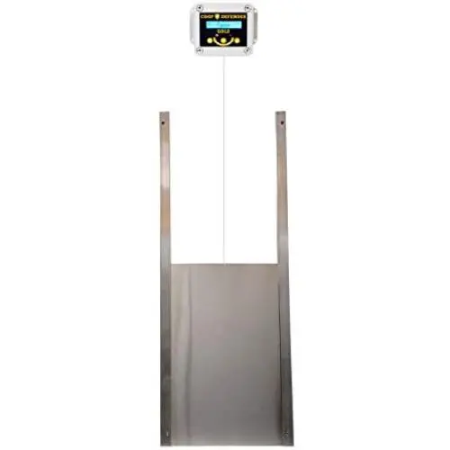 Coop Defender Gold Automatic Chicken Coop Door Kit | Opener with Timer and Light Sensor | Vertical Hen House Pop Hole Door | Waterproof Indoor/Outdoor (Aluminum Metal) Coop Defender Gold Automatic Chicken Coop Door Kit | Opener with Timer and Light Sensor | Vertical Hen House Pop Hole Door | Waterproof Indoor/Outdoor (Aluminum Metal)