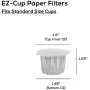 Perfect Pod EZ-Cup Disposable Paper Filters with Patented Lid Design for Reusable Coffee Pods 4-Pack (200 Filters) Perfect Pod EZ-Cup Disposable Paper Filters with Patented Lid Design for Reusable Coffee Pods 4-Pack (200 Filters)