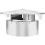Skyflame Stainless Steel Grill Chimney Top Vent Cap Replacement for Large Size Big Green Egg