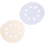 CNBTR Round Sanding Discs Hook Loop Sandpaper 1500# 2000# 3000# 5000# 7000# Sander for Polishing Parts Pack of 50