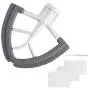 Flex Edge Beater for KitchenAid Tilt-Head Stand Mixer - 4.5-5 Quart Flat Beater with Flexible Silicone Edges Flex Edge Beater for KitchenAid Tilt-Head Stand Mixer - 4.5-5 Quart Flat Beater with Flexible Silicone Edges