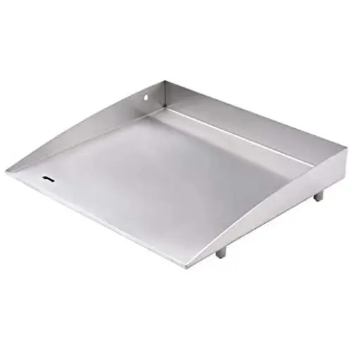 Stanbroil 17 Inches Stainless Steel Flat Top Gas Grill Griddle for Blackstone Portable Propane Fueled Grill