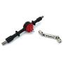 YIZAN 1 Set Metal Rear Bridge Axle with Steel Gear for WPL D12 B14 B24 B16 B36 C14 C24 C34 C44 RC Car Upgrade Parts,Black