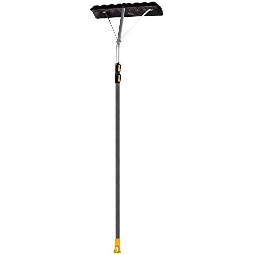 True Temper 193055510 Telescoping Snow Roof Rake with Aluminum Handle, 17-Foot