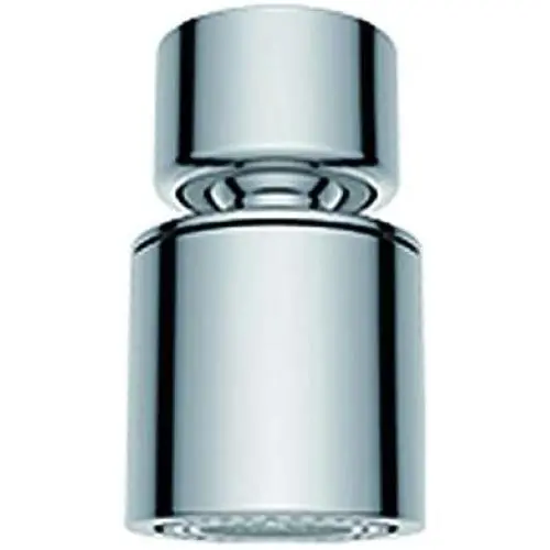 Waternymph NSF Certified Dual-function 2-Flow Kitchen Sink Aerator, 360-Degree Swivel Faucet Aerator Dual Sprayer, with Gasket Faucet Replacement Part - 55/64 Inch-27UNS Female Thread - Chrome- Swivel Waternymph NSF Certified Dual-function 2-Flow Kitchen Sink Aerator, 360-Degree Swivel Faucet Aerator Dual Sprayer, with Gasket Faucet Replacement Part - 55/64 Inch-27UNS Female Thread - Chrome- Swivel