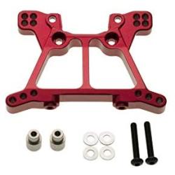Ky-RC 1 Set Aluminum Alloy Metal Upgrade Chassis Parts Kit for Traxxas Slash 4x4 1/10 RC Car Truck Parts Accessories W001 (Red)