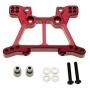 Ky-RC 1 Set Aluminum Alloy Metal Upgrade Chassis Parts Kit for Traxxas Slash 4x4 1/10 RC Car Truck Parts Accessories W001 (Red)