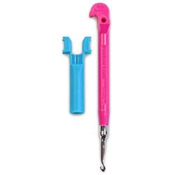 Rainbow Loom Tail Upgrade Kit - Metal Hook - Pink