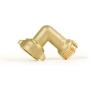 Camco (22505) 90 Degree Hose Elbow- Eliminates Stress and Strain On RV Water Intake Hose Fittings, Solid Brass