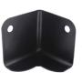 MIYAKO USA 8 Pack - 1.5'' Cabinets Speaker Corners Protector Black Squared Metal for Front of PA/DJ (21-812)
