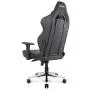 AKRacing Masters Series Max Gaming Chair with Wide Flat Seat, 400 Lbs Weight Limit, Rocker and Seat Height Adjustment Mechanisms - Black AKRacing Masters Series Max Gaming Chair with Wide Flat Seat, 400 Lbs Weight Limit, Rocker and Seat Height Adjustment Mechanisms - Black