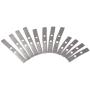 LoveinDIY 12pcs/Set Metal Damping Leaf Springs Spare Parts for WPL B14/B24/B16/B36/C14/C24/C34 RC Car Accessories