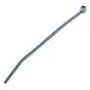 Panduit PLT2S-C86 Pan-Ty Cable Tie, Metal Detectable Nylon 6.6, Standard Cross Section, Curved Tip, 50lbs Min Tensile Strength, 1.85'' Max Bundle Diameter, .057'' Thickness, .190'' Width, 7.3'' Length (Pack of 100)