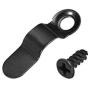 uxcell Frame Turn Button, 9/10'' Metal Bow Shape with Screws for Hanging Pictures, Photos, Drawings and Posters, 50 Pcs (Black)