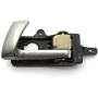 Otois Interior Door Handle Metal Gray Beige Key Lock Button 826102B010J9 Front Left for Hyundai 2007 2012 Santa Fe