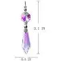 HDCRYSTALGIFTS Hanging Rainbow Maker Colorful Crystal Chandelier Parts Drops Icicle Prisms Fengshui Suncatcher (38mm,20pcs)