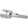 Metal Wheel Axle Shaft 02033 Upgrade Parts for 1/10 HSP Redcat Monster Truck (Silver, Set of 4)