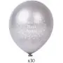 30 PC Biodegradable Balloons: Silver Funeral Balloons for Balloon Releases & Sympathy Gifts | Metallic Silver- Until We Meet Again 30 PC Biodegradable Balloons: Silver Funeral Balloons for Balloon Releases & Sympathy Gifts | Metallic Silver- Until We Meet Again