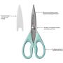 KitchenAid All Purpose Shears with Protective Sheath, 8.72-Inch, Aqua Sky KitchenAid All Purpose Shears with Protective Sheath, 8.72-Inch, Aqua Sky