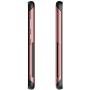 Ghostek Atomic Slim Galaxy S20 Clear Case with Super Tough Space Metal Bumper Design Military Grade Armor Heavy Duty Protection Wireless Charging Compatible 2020 Galaxy S20 5G (6.2 Inch) - (Pink)