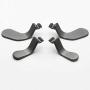 Elite Controller Paddles,Metal Stainless Steel Replacement Parts for Xbox One Elite Controller Series 2 Model 1797-4 PCS (Black)
