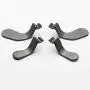 Elite Controller Paddles,Metal Stainless Steel Replacement Parts for Xbox One Elite Controller Series 2 Model 1797-4 PCS (Black)