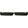 DAT AUTO PARTS Black Rear Bumper Step PAD Set of Two Replacement for 99-07 Ford F-Series Super Duty FO1191113 Left Driver Right Passenger Side Pair