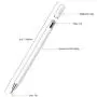 Stylus for iPad Pencil, MEKO 2 in 1 Magnetic Disc Stylus Touch Screen Pens for Apple iPhone/Ipad pro/Mini/Air/Android/Microsoft/Surface and Other Touch Screens Bundle with 5 Replacement Tips-White Stylus for iPad Pencil, MEKO 2 in 1 Magnetic Disc Stylus Touch Screen Pens for Apple iPhone/Ipad pro/Mini/Air/Android/Microsoft/Surface and Other Touch Screens Bundle with 5 Replacement Tips-White