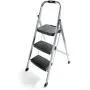 Rubbermaid RM-3W Folding 3-Step Steel Frame Stool with Hand Grip and Plastic Steps, 200-Pound Capacity, Silver Finish (Amazon Exclusive) Rubbermaid RM-3W Folding 3-Step Steel Frame Stool with Hand Grip and Plastic Steps, 200-Pound Capacity, Silver Finish (Amazon Exclusive)