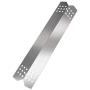 GASPRO Grill Flame Tamers for Nexgrill 720-0783E, 720-0830H, 720-0882A, 720-0896, 720-0896B, Grillmaster 720-0697, 4 PCS 14 9/16 inch Stainless Steel Replacement Parts