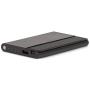 Moshi IonBank 5K Portable Battery 5,150 mAh with Built-in Lightning Cable [MFi-Certified], Aircraft-Grade Aluminum with Vegan Leather, Power Bank for iPhone 11 & Other iOS Device, Gunmetal Gray