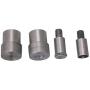 BQLZR Silver 10mm Button Surface Dia Snap Button Dies Mold Set for 655 Hand Pressing Machine Spare Parts 1 Set