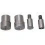 BQLZR Silver 10mm Button Surface Dia Snap Button Dies Mold Set for 655 Hand Pressing Machine Spare Parts 1 Set
