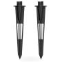 GOODSMANN 2PCS Metal Spikes Stakes Replacement 3/4 IN -14 NPSM Male Thread for Low Voltage Landscape Lights Compatible with Malibu Lights 9920-1838-02