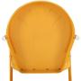 Crosley Furniture CO1001A-TG Griffith Retro Metal Outdoor Chair, Tangerine