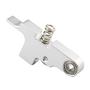 ALAMSCN Silver Extruder Idler Arm for Titan Aero Extruder Prusa i3 MK2 MK3 1.75mm All Metal Idler Lever 3D Printer Repair Parts