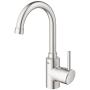 Grohe 31518DC0 Concetto Single-Handle Kitchen Faucet, 1.5 GPM, SuperSteel InfinityFinish