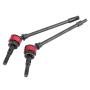 RC Car Drive Shaft, 4Pcs Metal Dog Bone CVD Transmission Axle for SCX10 RC Crawler Truck Parts Accessories