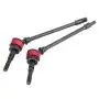 RC Car Drive Shaft, 4Pcs Metal Dog Bone CVD Transmission Axle for SCX10 RC Crawler Truck Parts Accessories