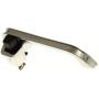 Door Handle compatible with Chevy Suburban 73-88 Front RH and LH Included Outer Metal Chrome w/Black Plastic Lever