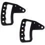 Rugged Ridge 13505.51 Black Aluminum Metal Front Grab Handle Kit, 2 Pack, for 07-18 Jeep Wrangler JK Rugged Ridge 13505.51 Black Aluminum Metal Front Grab Handle Kit, 2 Pack, for 07-18 Jeep Wrangler JK